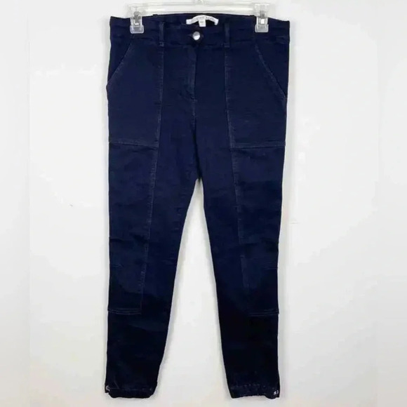 ! VERONICA BEARD Field Cargo Pants in Indigo Size 4 - Picture 2 of 7